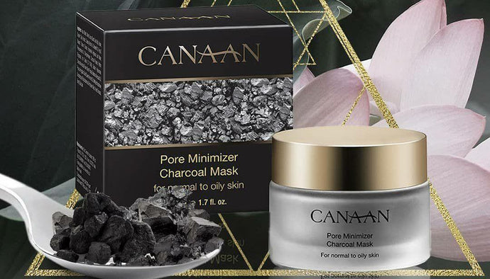 Charcoal for acne-prone skin
