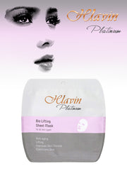 Hlavin PLATINUM - Bio Lifting Anti-Aging Tightening Sheet Mask - DeadSeaShop.co.uk