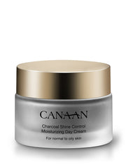 Canaan Charcoal Shine Control Moisturizing Day Cream - deadseashop.co.uk